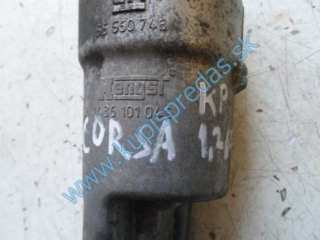 držiak na olejový filter na opel corsu D 1,2i lift, 1436101049